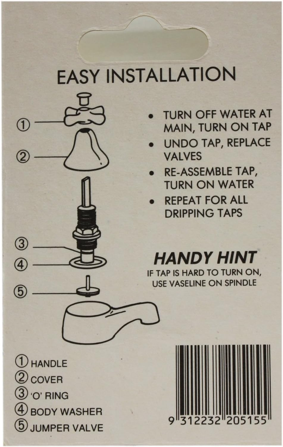 Fix-A-Tap Duro Tap Valve, 15 Mm (Pack of 2) image number 1