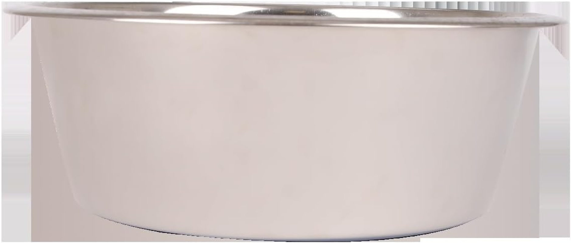 Classic Stainless Steel Pet Bowl Heavy Duty Easy Clean Non Slip Ideal for Food and Water for Cats and Dogs image number 2