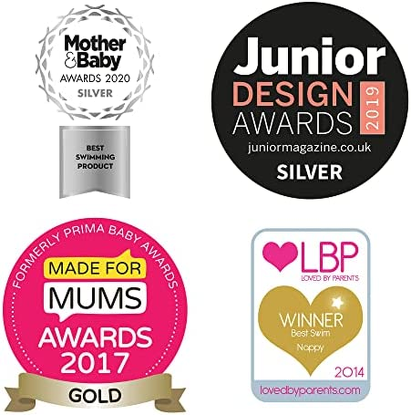 Bambino Mio, Reusable Swim Nappy, Tropical, Extra Large (2 Years+), 3 Pack