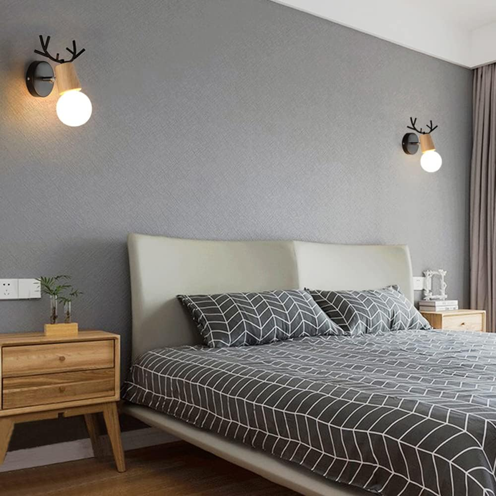 E27 Edison Screw Indoor Lighting Fixture Metal Retro Industrial Style Wall Light with Pull Cord Switch Elegant Vintage Black Wall Sconce for Bedroom Bedside Corridor Kitchen Loft Bar Cafe XXZ image number 6