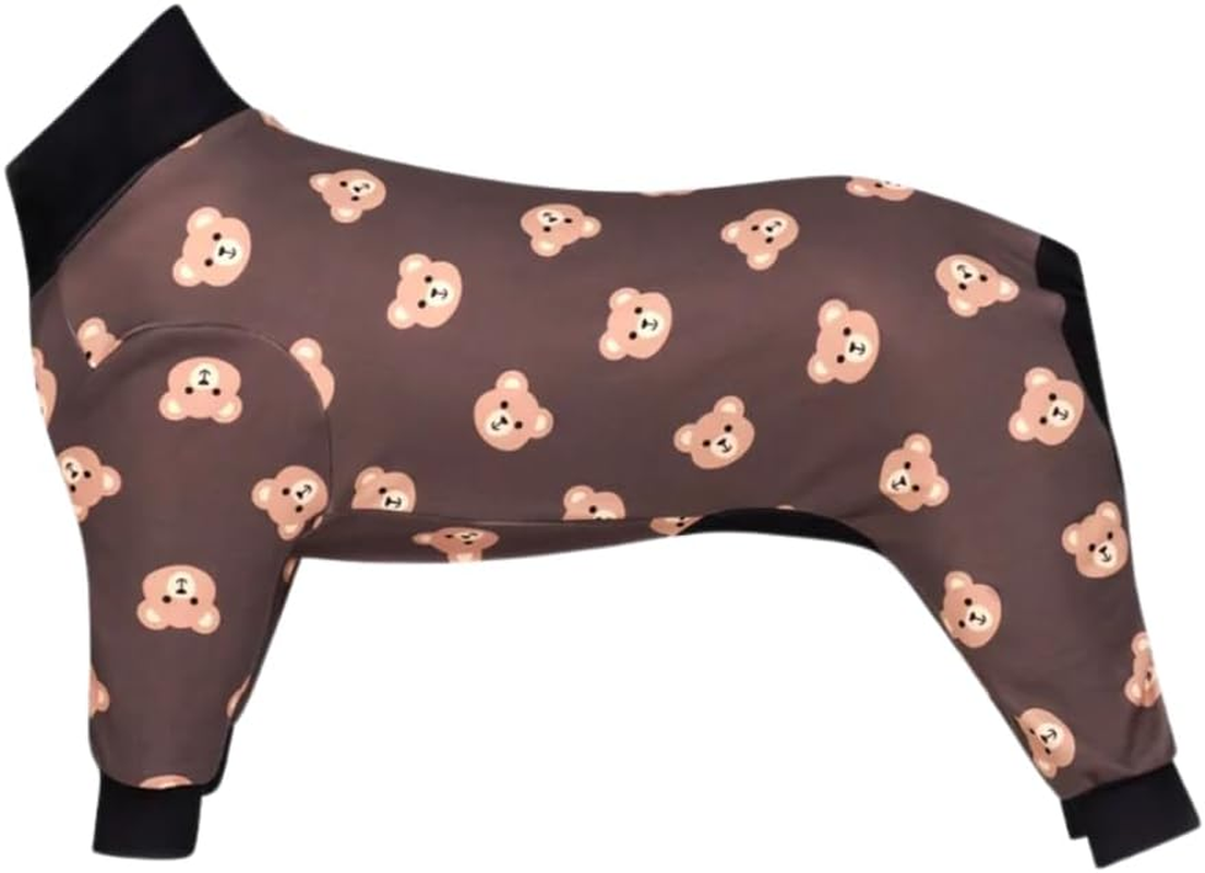 Spark Paws Dog Pyjamas - Made for Your Dog'S Wellbeing: Signature 4-Way Stretch Material, Soothing Fleece Lining and Precise Fit Technology - Bear Black - S image number 2