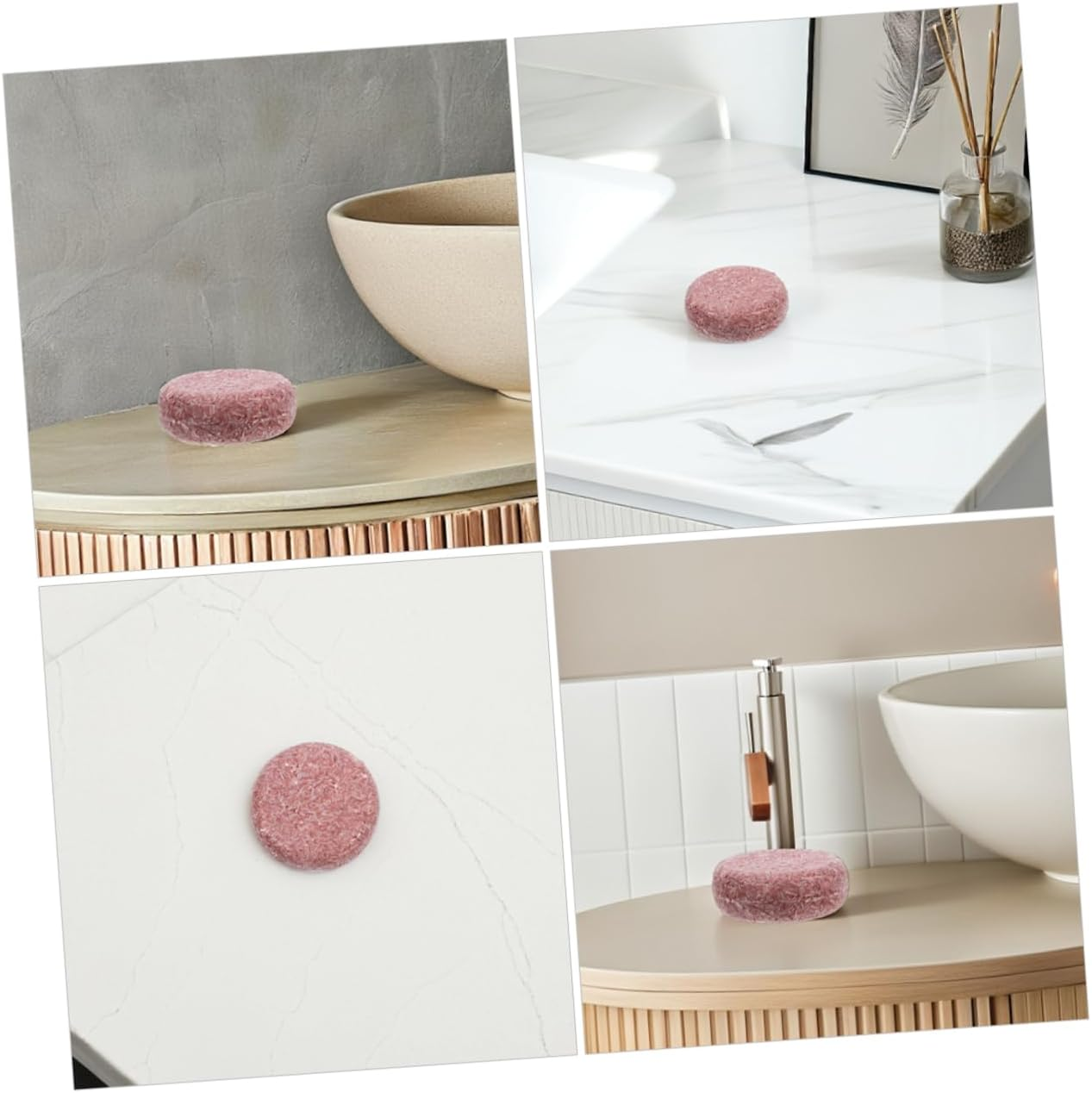 IWOWHERO 2Pcs Natural Shampoo Soap Bar Handmade Portable Family-Friendly Thinning Hair Dandruff Control Jojoba Gentle Cleansing image number 3