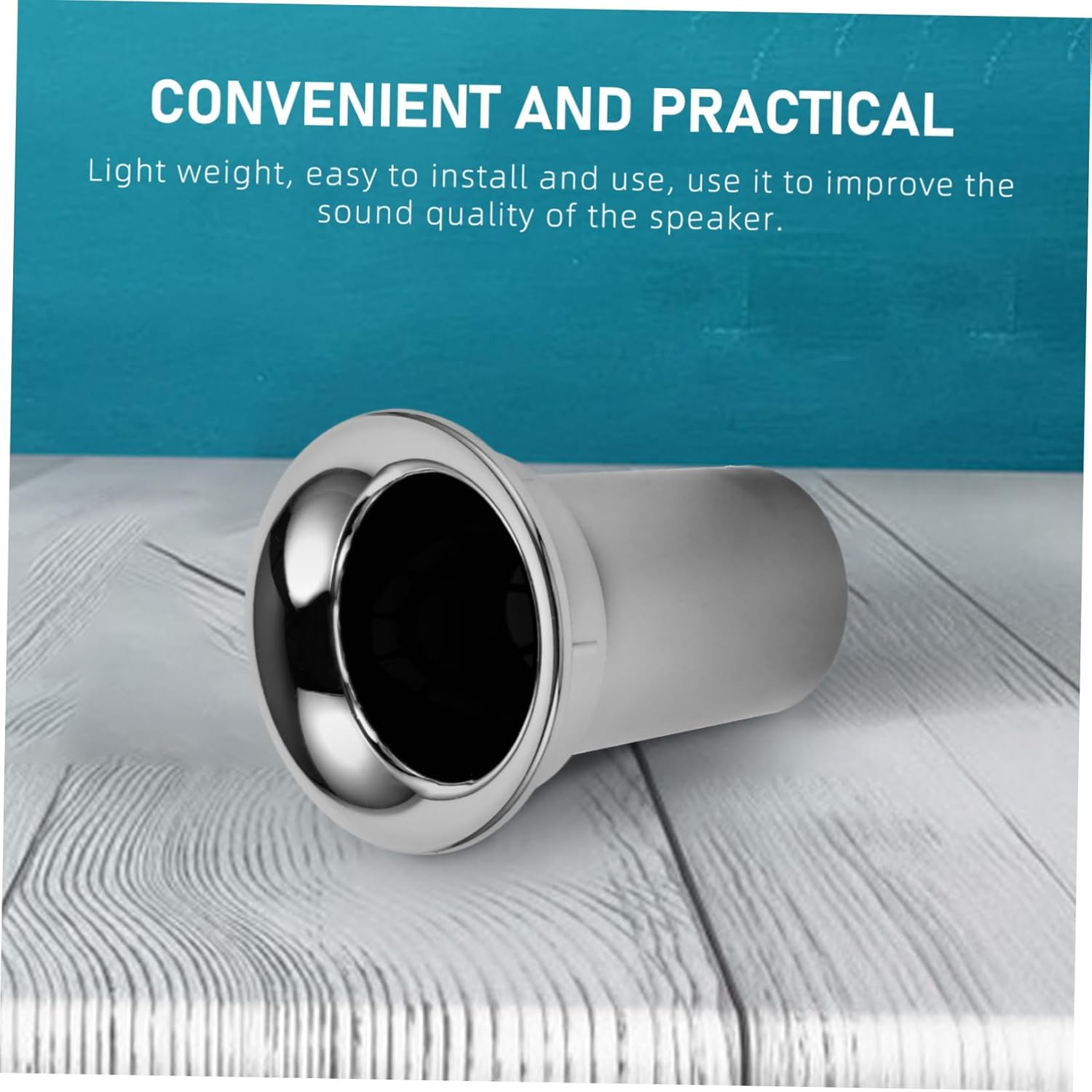 Jojofuny 4Pcs Speaker Port Tube Subwoofer Air Vent Material Simple Installation image number 4