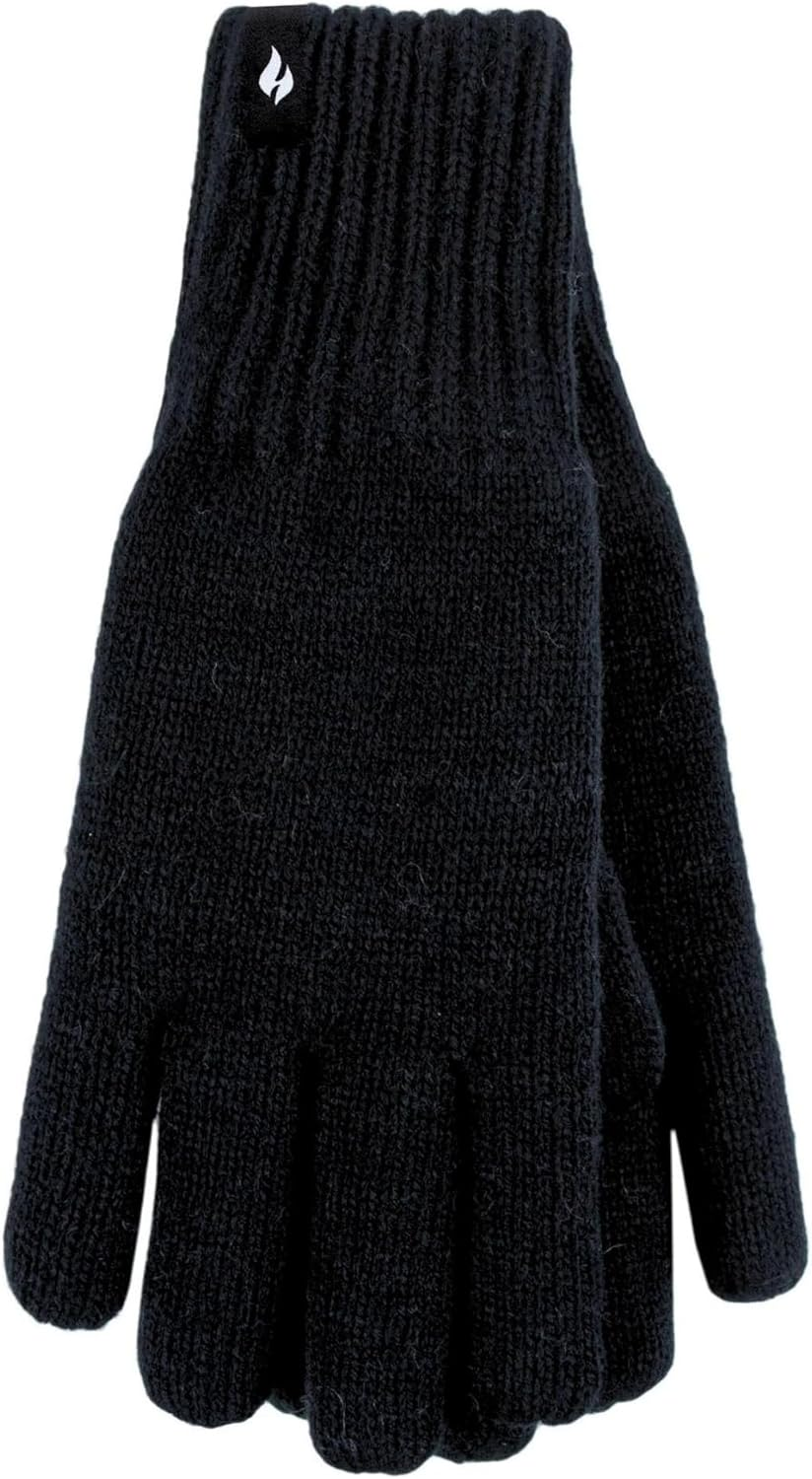 Heat Holders | Sockshop | Oslo Plain Winter Warm Thermal Gloves | Men'S Size | Multiple Colours, S/M & L/XL