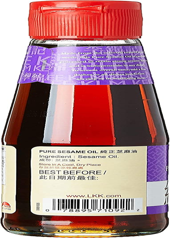 Lee Kum Kee Pure Sesame Oil, 207 Ml image number 2