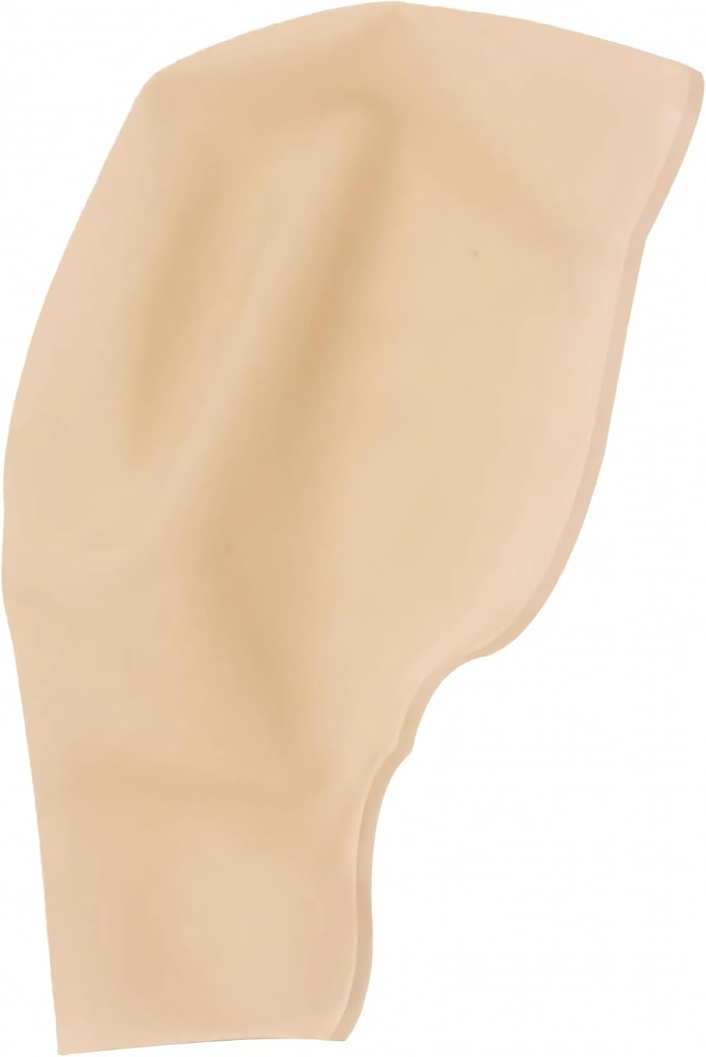 Balding Latex Hat, Beige Realistic Head Skin Balding Hat Wig for Men and Women - Halloween Costumes, Makeup Accessories, Theater, Role-Playing and Costume image number 3