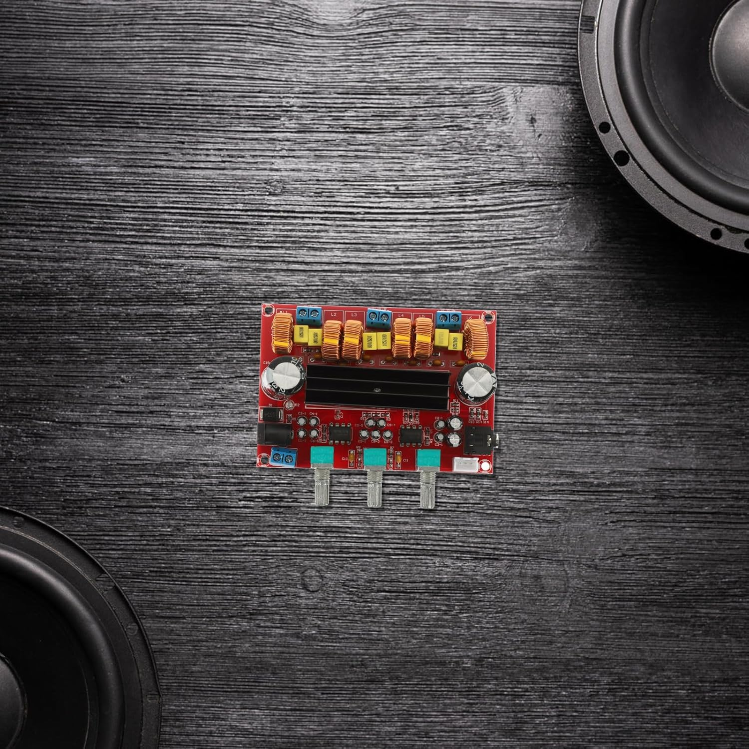 Xh-M139 2.1 Channel Digital Power Amplifier Board Stereo Audio Amp Module 12V-24V Wide Voltage Subwoofer Audio Component for Home Theater Systems image number 3