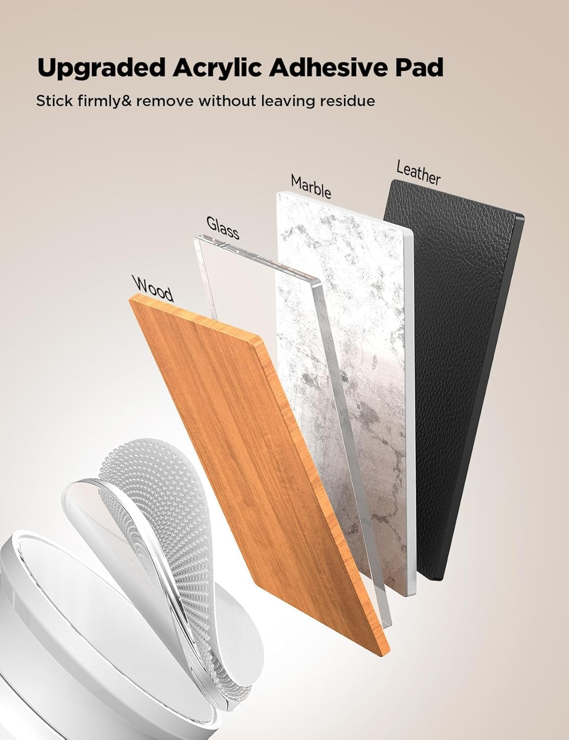 6 Pack Magnetic Cable Clips [Cable Smooth Adjustable] Cord Holder, under Desk Cable Management, Adhesive Wire Holder Keeper Organizer (White) image number 6