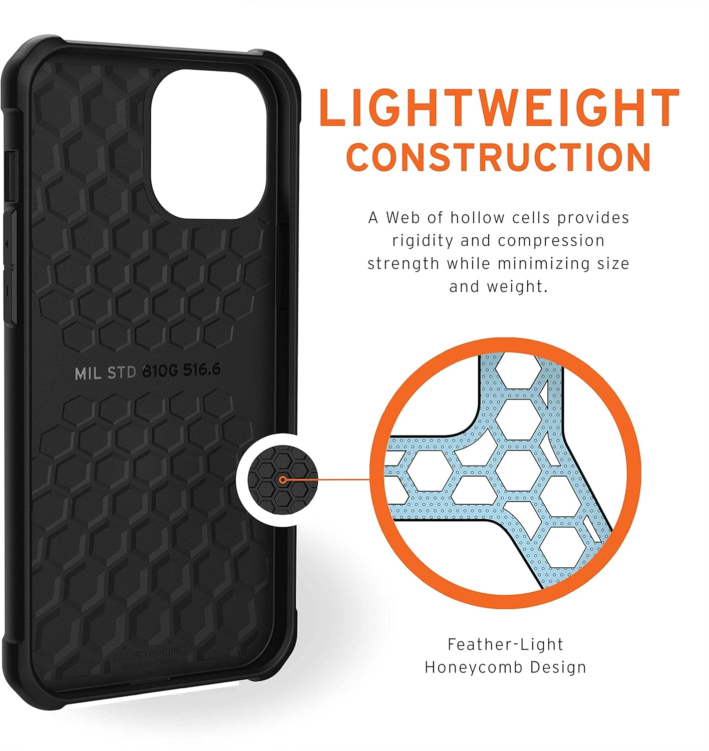 UAG Metropolis Lite Series Phone Case for Iphone 12 Pro Max, SATN ARMR Black image number 4