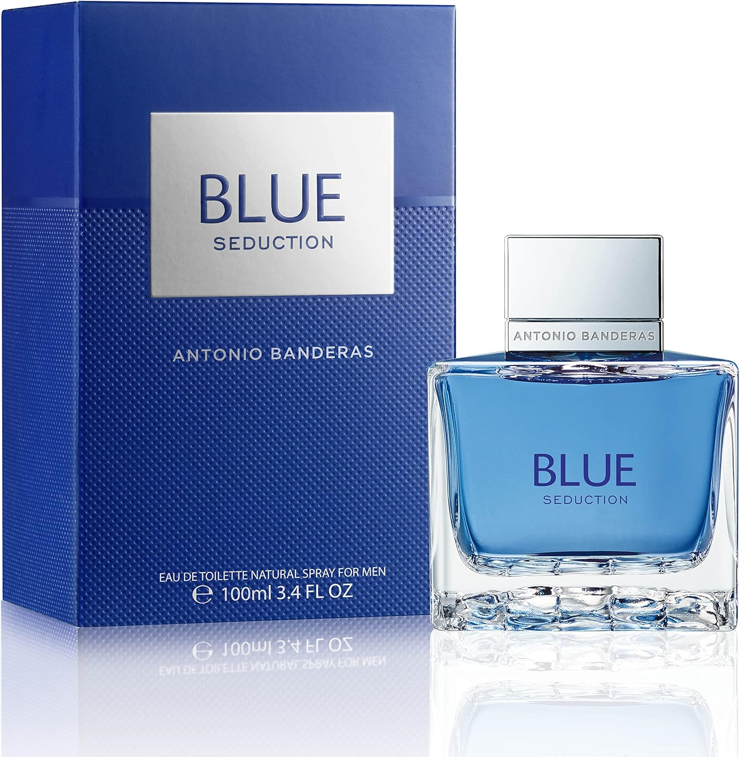 Antonio Banderas Eau De Toilette Spray for Men, Blue Seduction, 100Ml (164868) image number 3