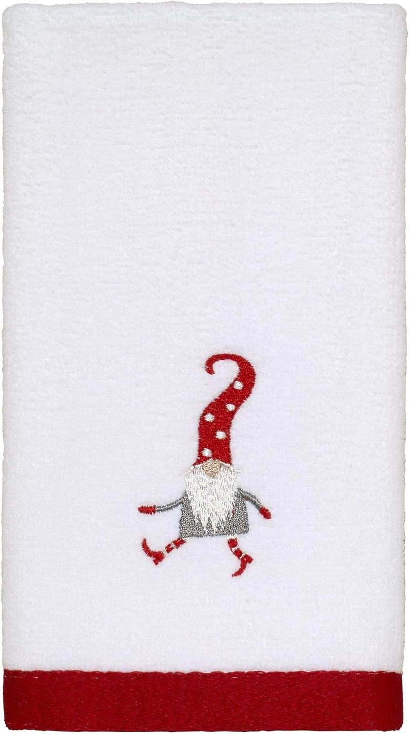 Avanti Linens - Fingertip Towels, Soft & Absorbent Cotton, Set of 2 (Gnomes Walk Collection) image number 3