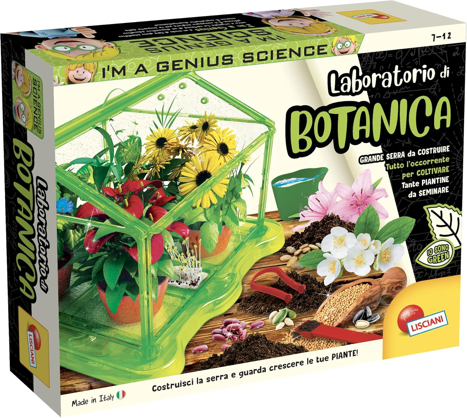 Liscianigiochi - I'M a Genius Mineralogia Science Kit: Geology Science Kit for Unisex Children Aged 7-12