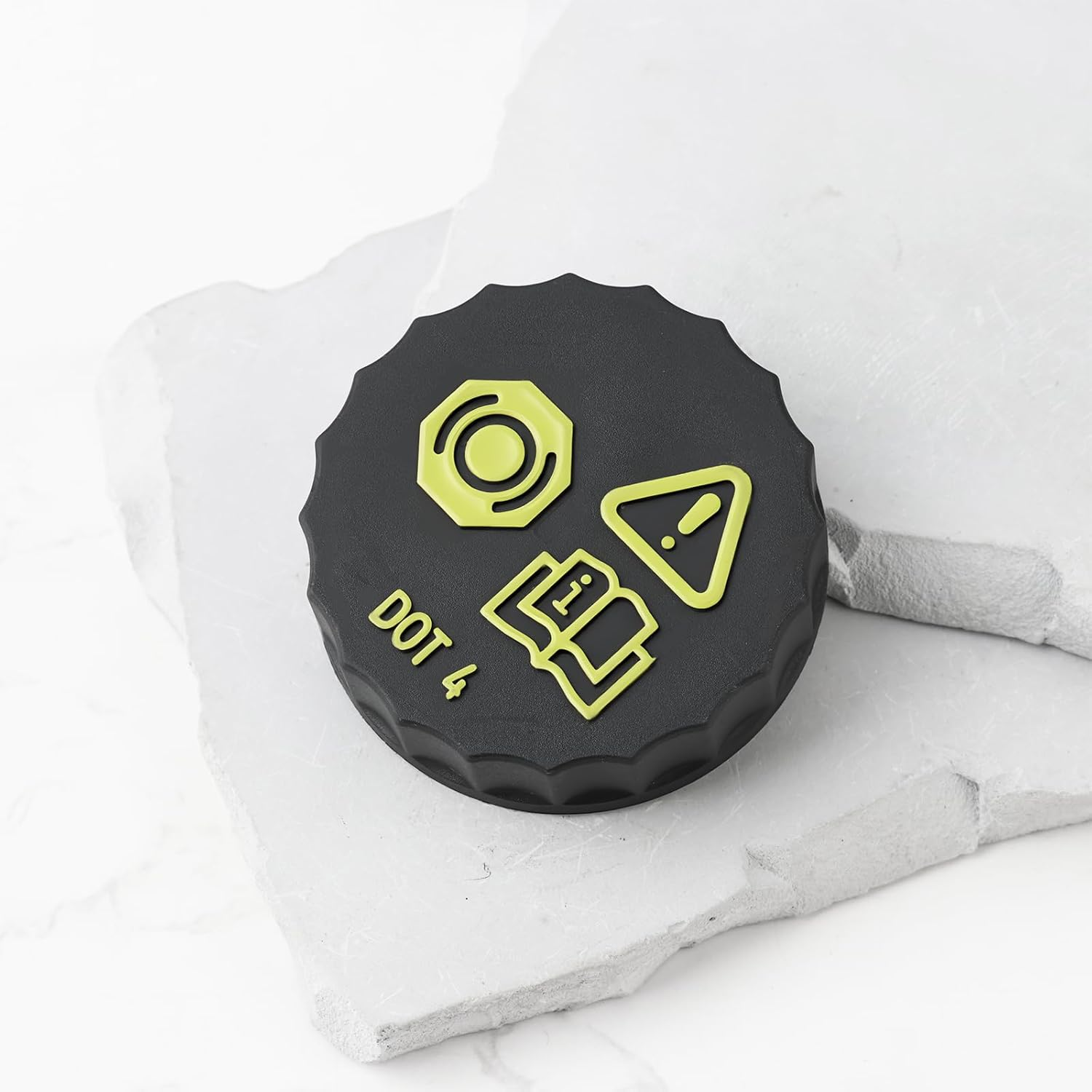 SING F LTD Car Brake Fluid Reservoir Cap Replacement 5Q0611349B 6M512162AA Compatible with Audi image number 5
