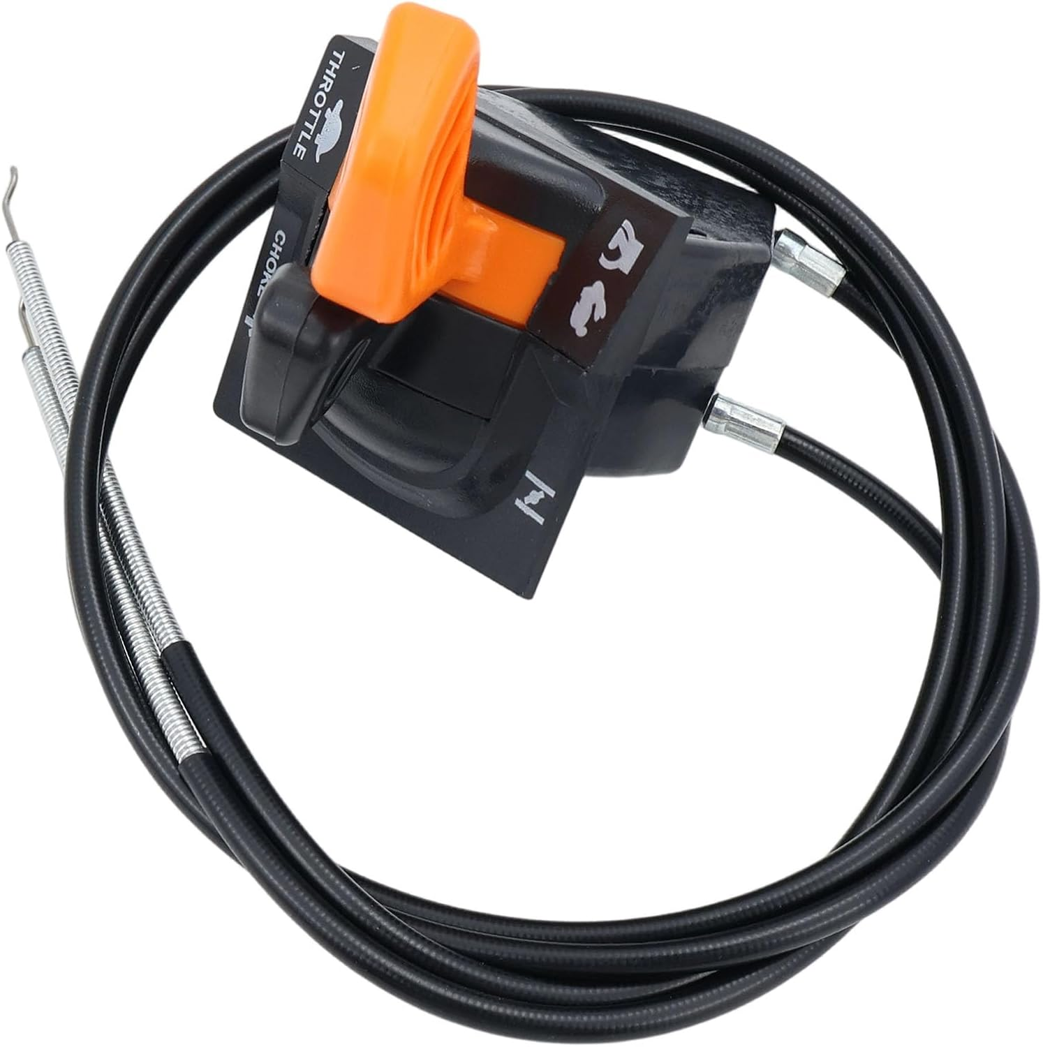 Throttle Choke Cable Control Assembly Compatible with for John Deere AM140333 X300 X500 Series Replaces X350 X500 X534 X380 040001+ 020001+ Fit for John Deere image number 1