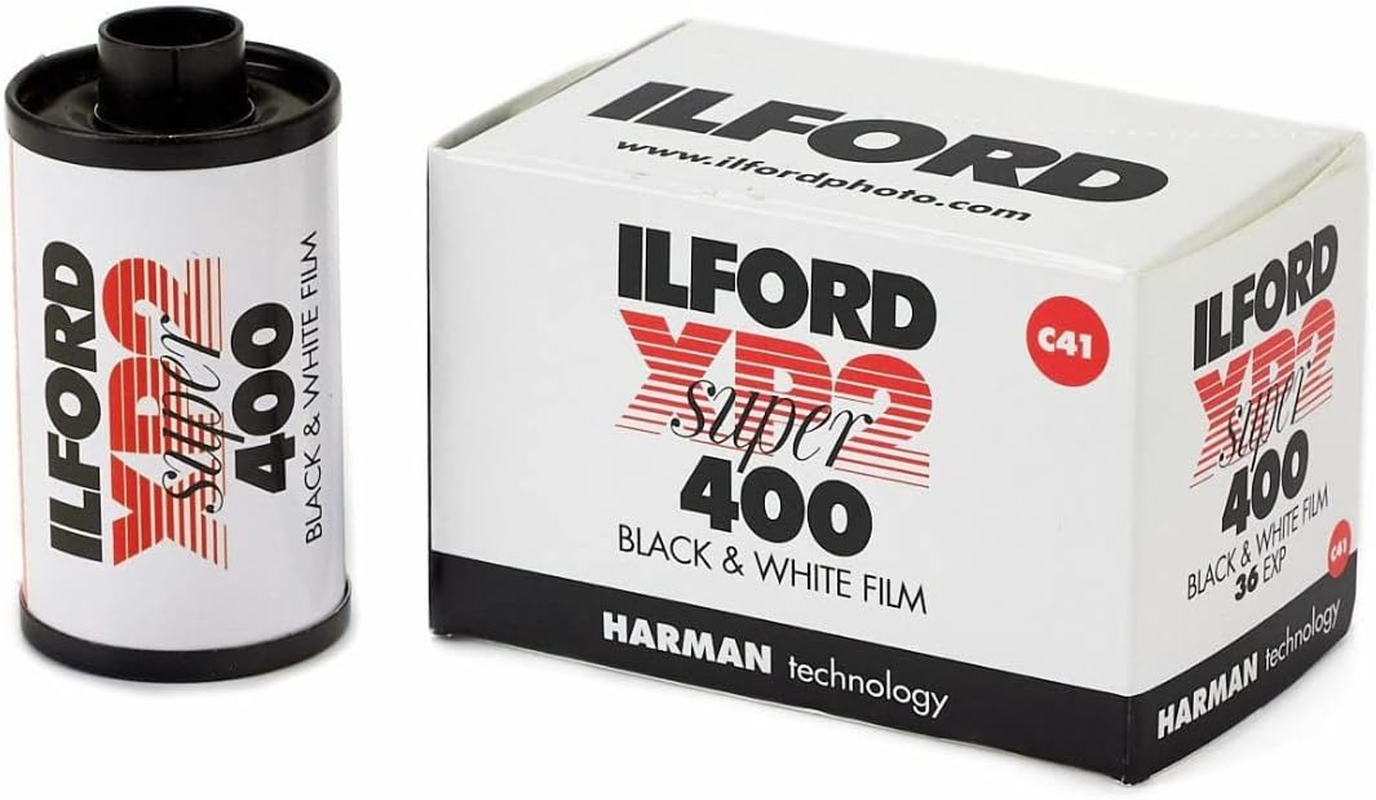 Ilford Ilford XP2 Super ISO 400, 36 Exposure Black & White Film - 35Mm Sharp XP2 Super ISO 400, 36 Exposure Black & White Film - 35Mm, Plain (1839575)