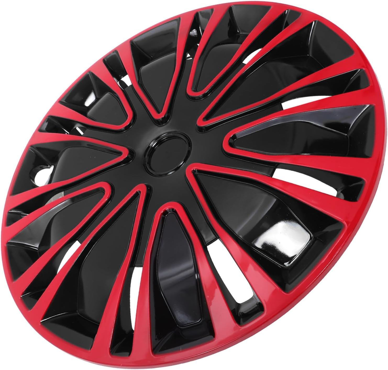 BELLIFFY 14-Inch Universal Wheel Hub Caps Two-Tone Decorative Hubcap Covers for Car SUV Truck Wheel Rim Protection image number 6