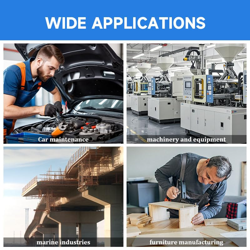 50 PCS 304 Stainless Steel Flat Washers, M10 Ultra Thin Flat Spacers Shim Washers, 10X16X0.3Mm round Flat Spacer, Repair Washer for Screws & Bolts (M10X16) image number 2