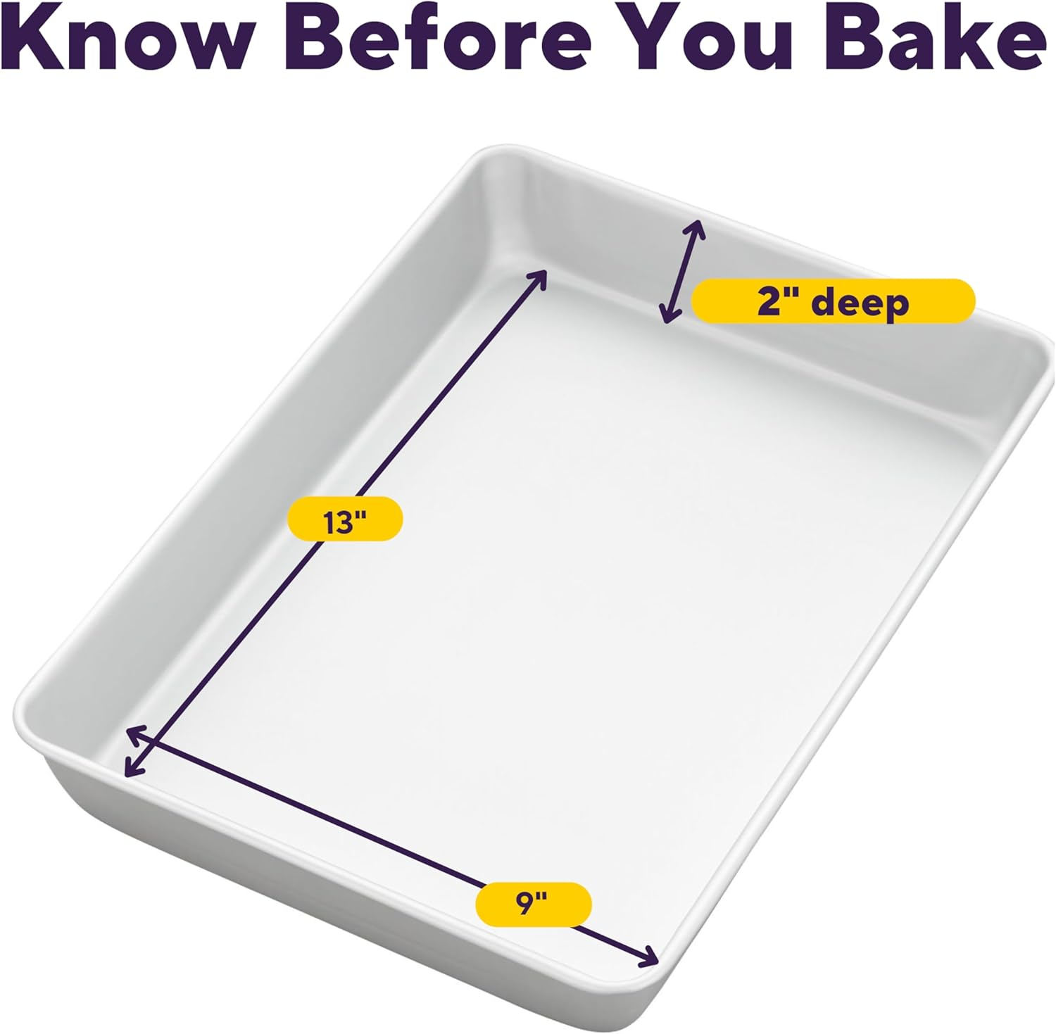 Wilton Performance Rectangle Sheet Cake Pan, 9 X 13 Inch image number 4