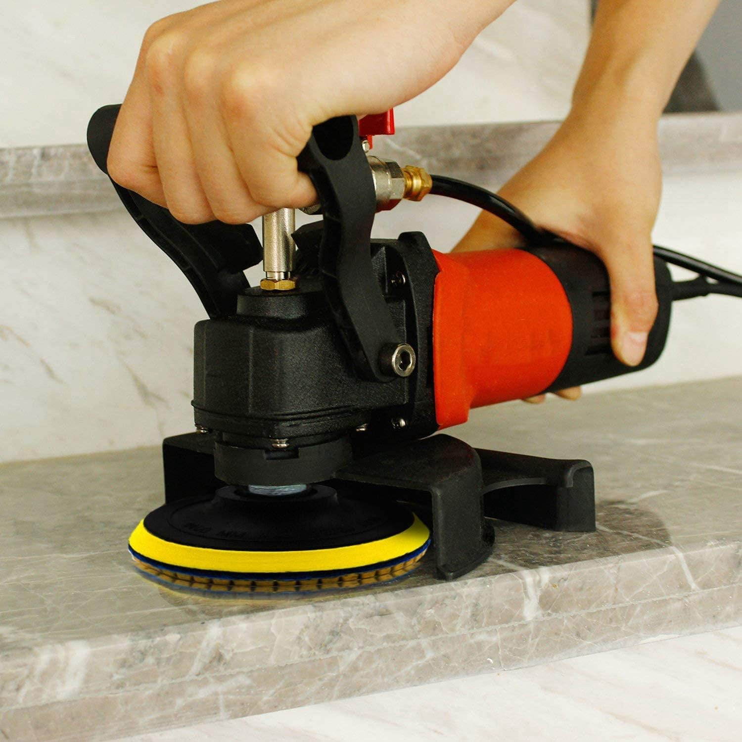 11Pcs 3 Inch 80Mm Polishing Pads Kit Wet/Dry for Stone Concrete Marble Polishing Use Grinding Discs Set image number 1