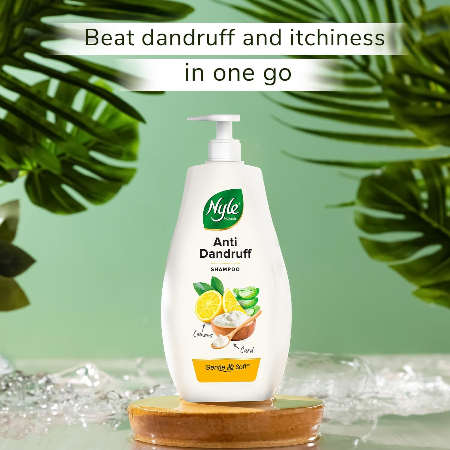 Nyle anti Dandruf Shampoo, 400Ml image number 3