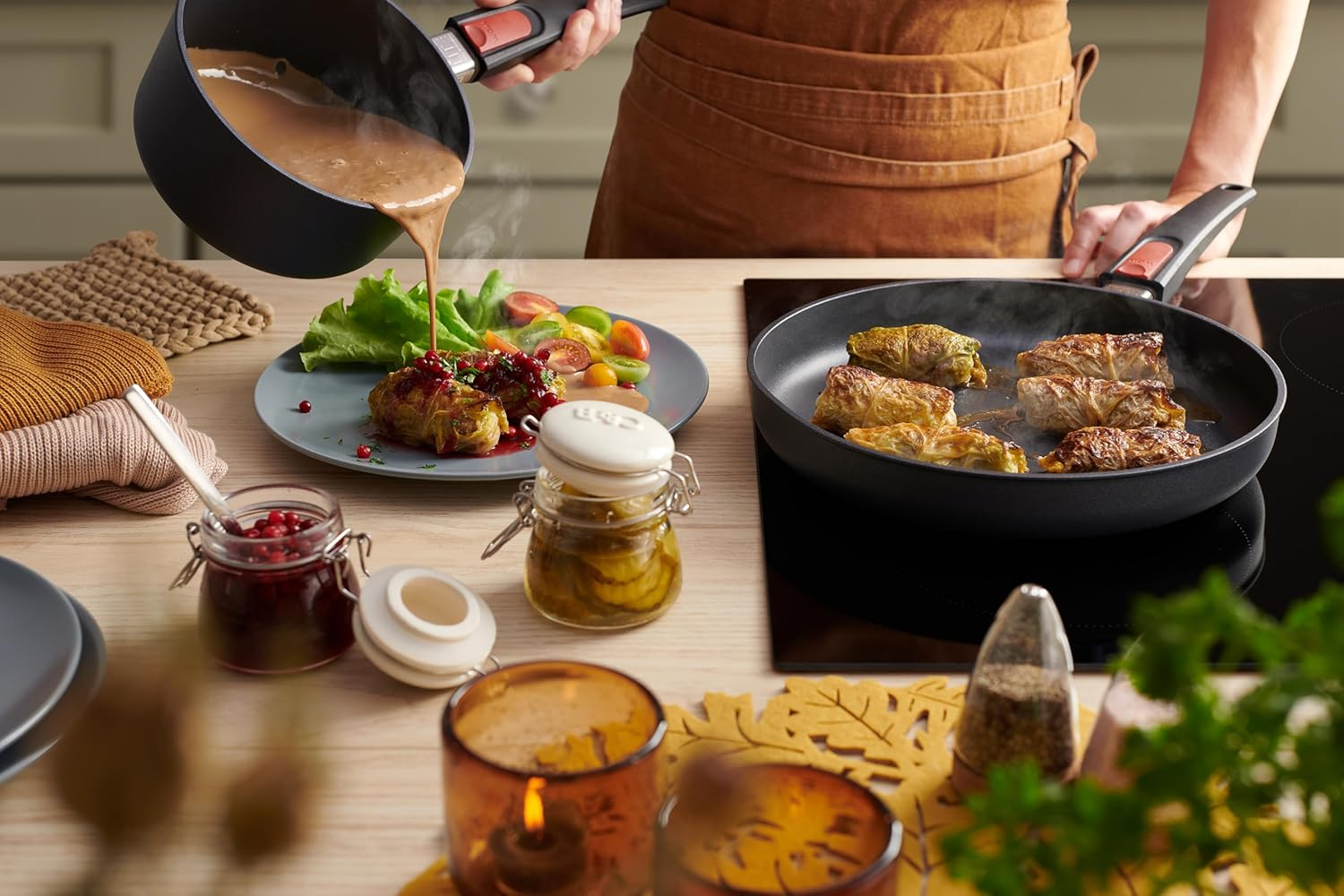 Woll Diamond Lite Detach Handle Induct Frypan 28Cm image number 3