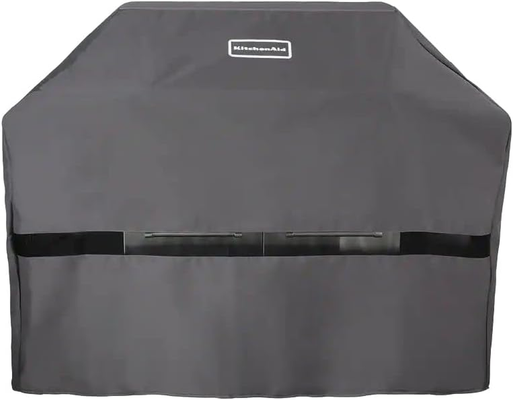 Kitchenaid 700-0745A 56-Inch X 23-Inch Gas Grill Cover, Grey image number 4
