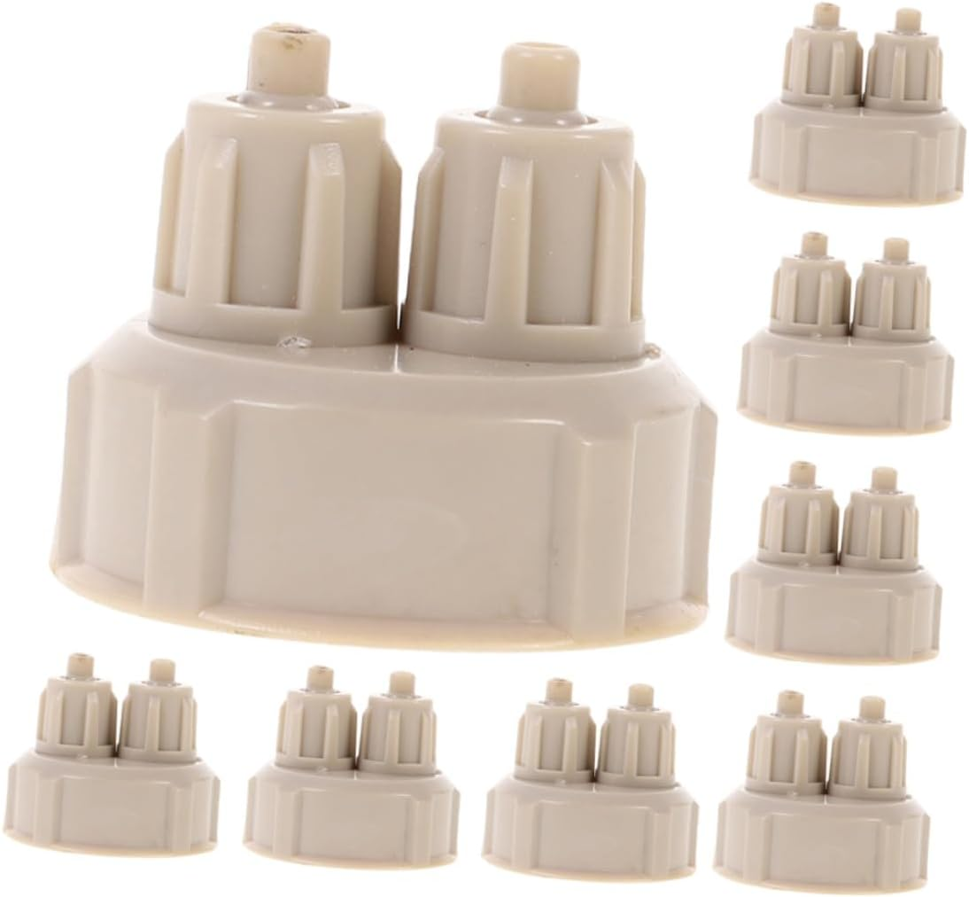 VICASKY 8 Pcs Generator Bottle Caps for Aquarium DIY Systems Sealing with High Pressure Resistance Convenient Reactor Covers for Efficient Gas Retention and Long-Term Use image number 2