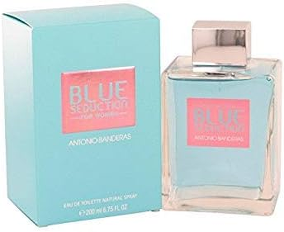 Blue Seduction by Antonio Banderas Eau De Toiette Spray 6.75 Oz