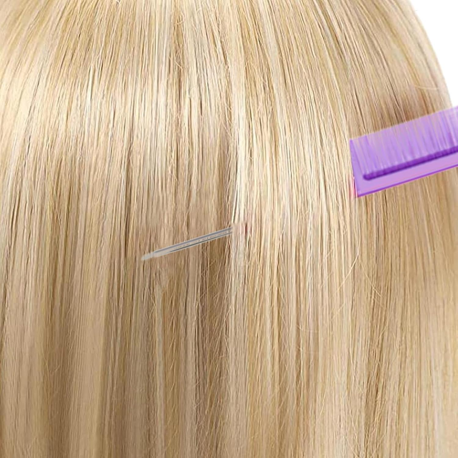 Qkbuza Hair Comb Set | Tail Brush - Detangling Hairbrush Portable Small Comb Tool for Barber Salon Parting Women Girls Braiding image number 1