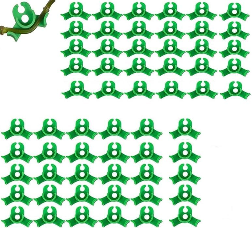 60Pcs Plant Training Clips,Wady Low-Stress Plant Benders for Gentle Training, Soft Bendable Clips for Healthy Growth, Gardening Training Tools for Indoor/Outdoor Plants (Mixed)