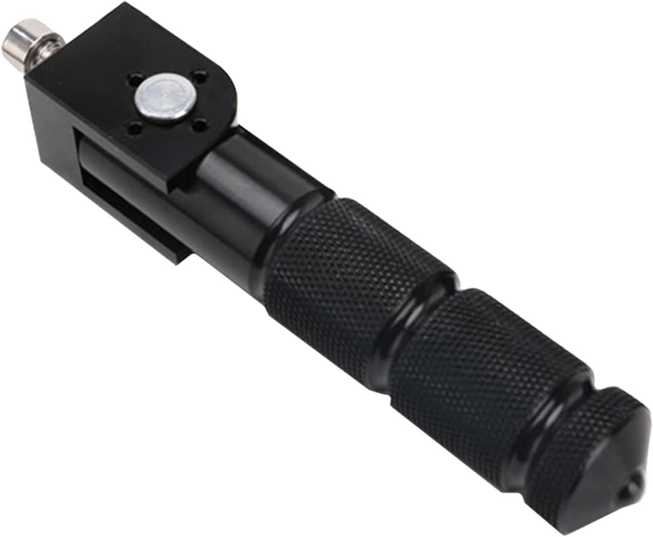 Universal Motorcycle Motor Bike Folding Footrests Footpegs Foot Rests Pegs Rear Pedals Set Aluminum Motorcycle Part M8 image number 6