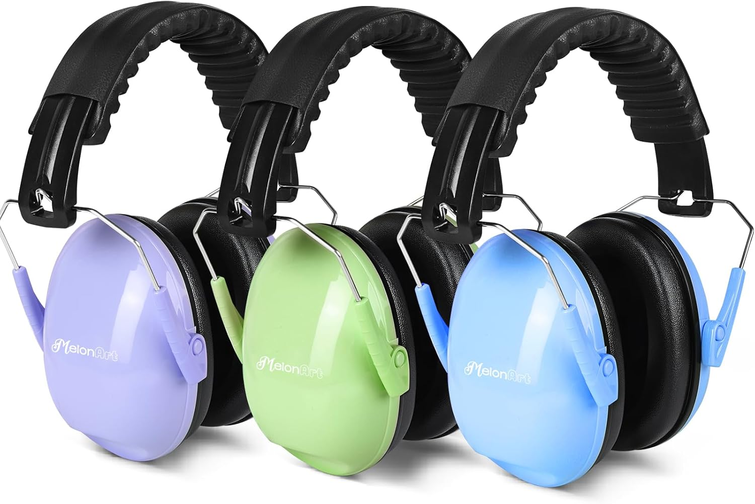 Melonart Kids Ear Protection Earmuffs Safety Hearing Protection Headphones Noise Reduction for Autism Sensory Kids Chirldren