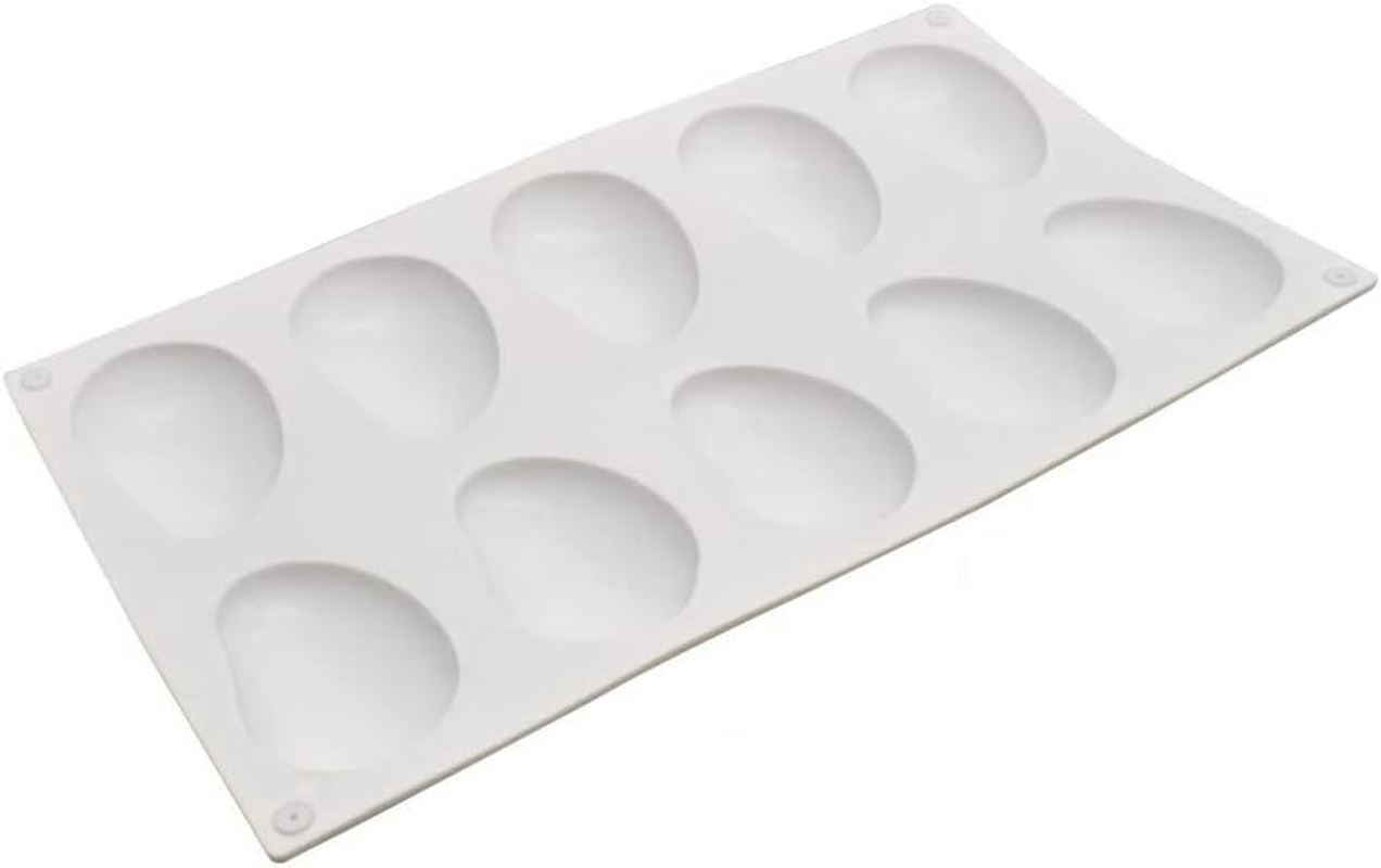 Silicone Mold Dessert Silicone Cake Mold for Baking Fondant Mould Fruit Shape Sugar Candy Jelly Bakeware Chocolates Mould (Mango H_11.68X6.84X0.8 Inch) image number 1