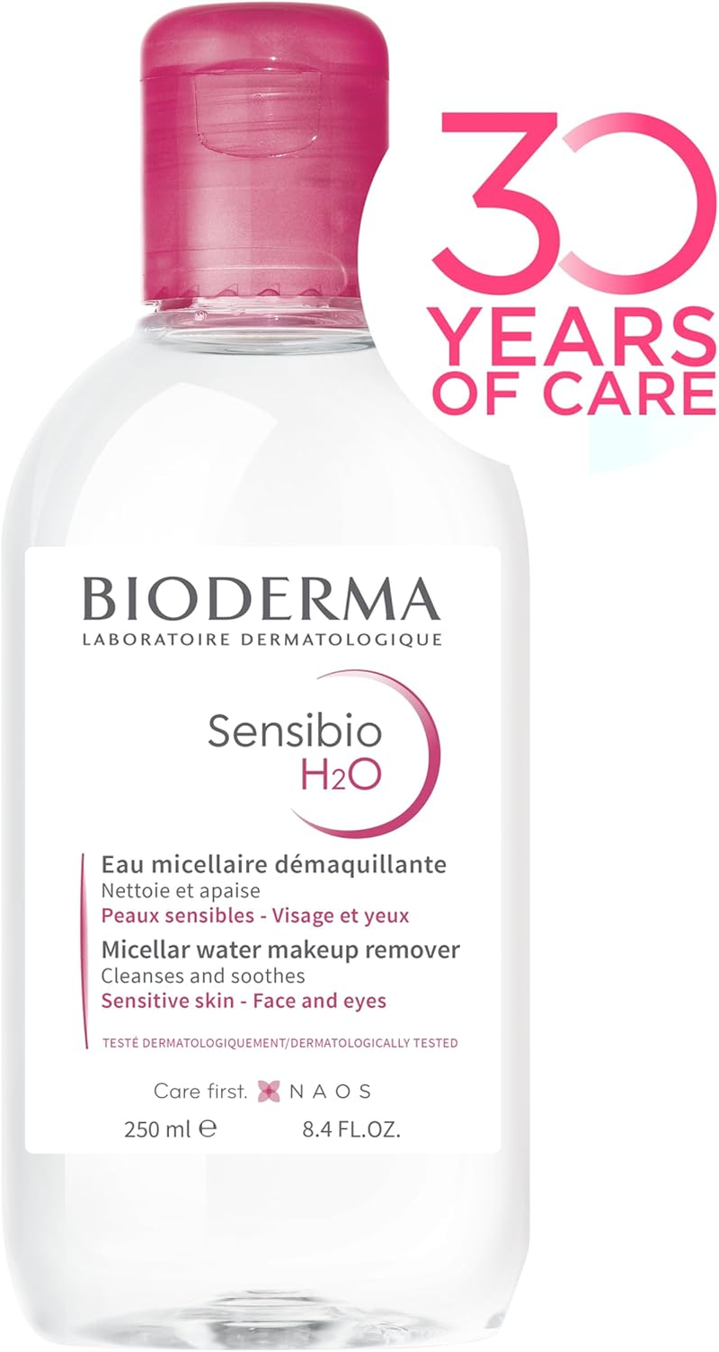BIODERMA Sensibio H2O Micellar Water - Soothing Make up Remover Face Cleanser for Sensitive Skin, 250Ml image number 2
