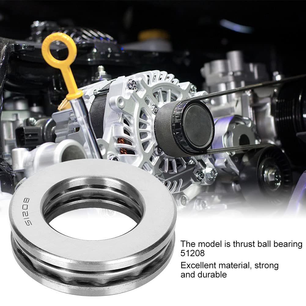 Axial Thrust Ball Bearing High Accuracy Plane Pressure Industrial Accessories 51208 for Industrial Bearings image number 3