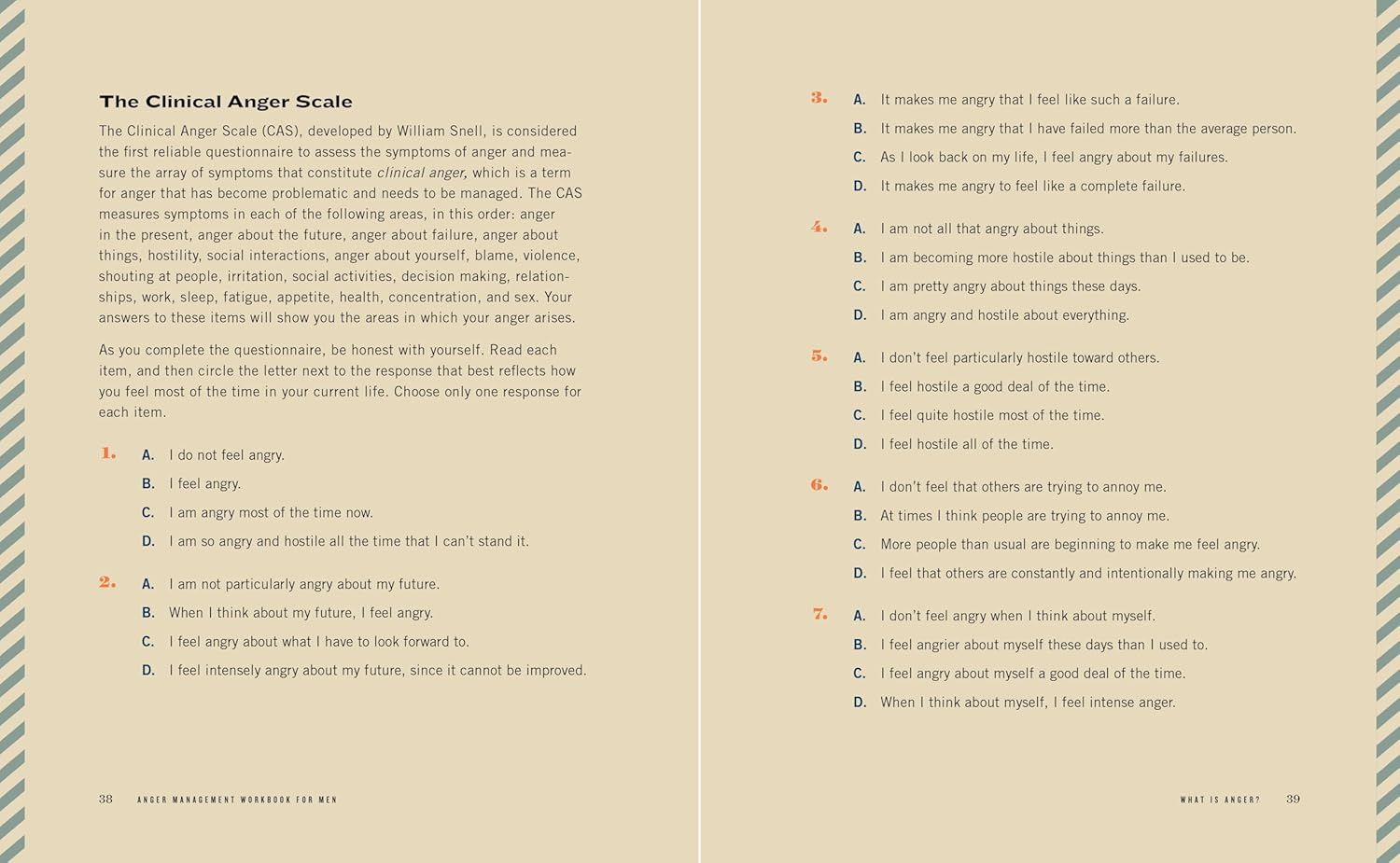 Anger Management Workbook for Men: Take Control of Your Anger and Master Your Emotions