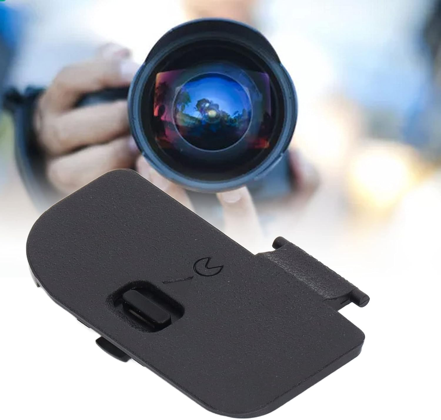 Fafeims Battery Door Cover Replacement for Nikon Z5/Z6/Z7/Z6II/Z7II &ndash; Premium Metal & Plastic Construction, Secure Fit & Easy Installation &ndash; Compatible with Nikon Mirrorless Camera Accessories