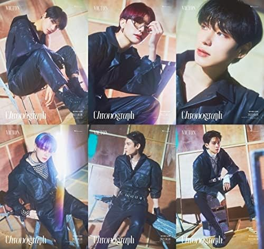 VICTON Chornograph 3Rd Single Album Chronos Version Cd+60P Photobook+2P Photocard+1P Trilogy Card+1P Pop-Up Card+Tracking Kpop Sealed image number 6