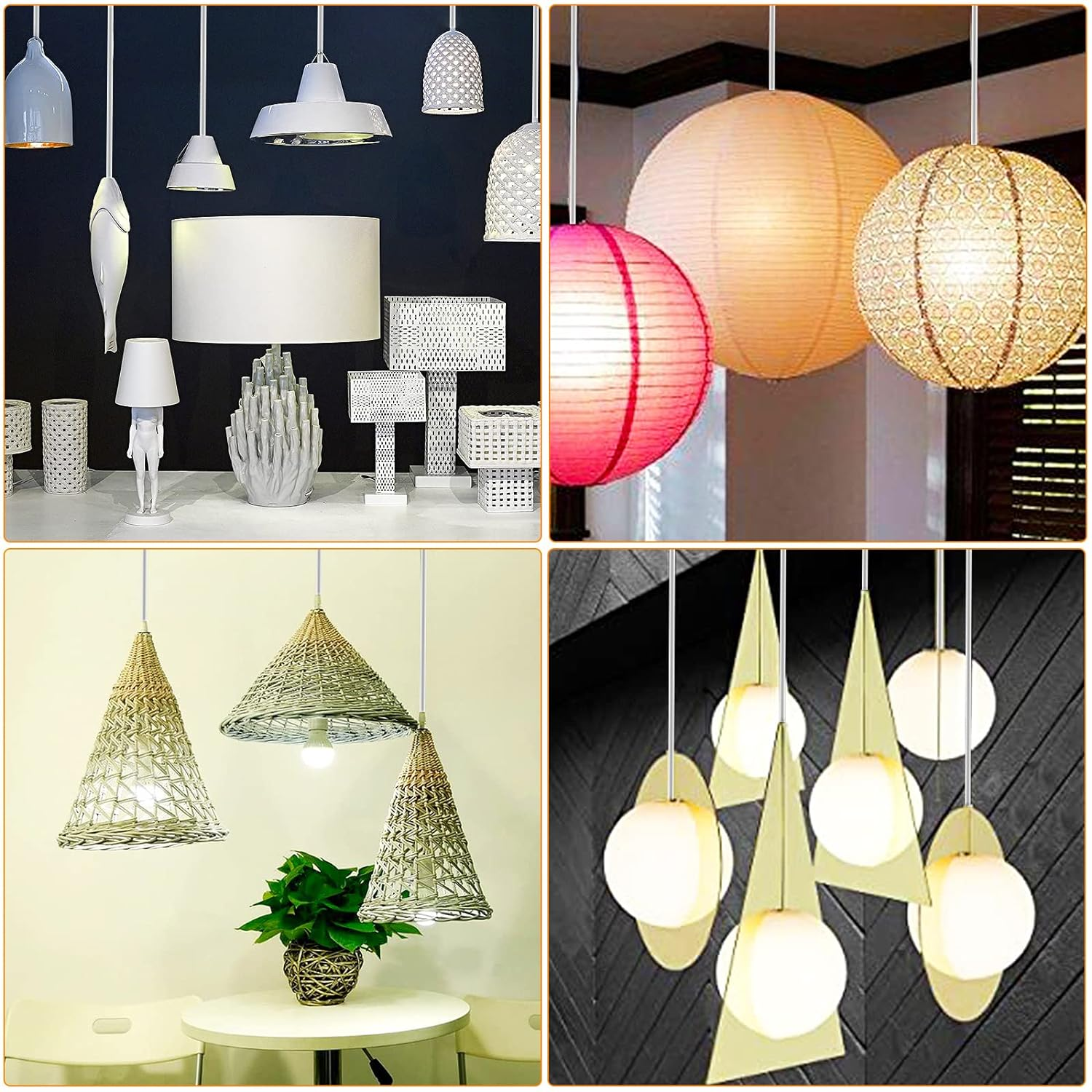 2Pcs E27 Cable Cord with On/Off Switch, E27 Lamp Base Holder Socket AC AU Power Plug, 1.8M White Extension Lights Lamp Bulb Cord for Bedroom Kitchen Plant Growth DIY Hanging Lanterns Pendant Light image number 5