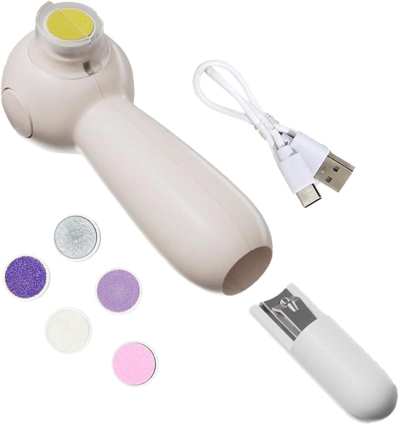 Bird Nail Grinder, Electric Parrot Beak Trimmer, Multi-Purpose Pet Grooming Tool, 6 Grinding Heads for Cockatiels, Hamsters, Small & Rodents and Many More image number 3