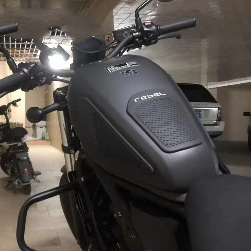 For HON&DA Rebel CMX 500 300 REBEL500 REBEL300 Gas Fuel Tank Side Pad Rubber Protector Stickers Decals Motorcycle Accessories image number 5