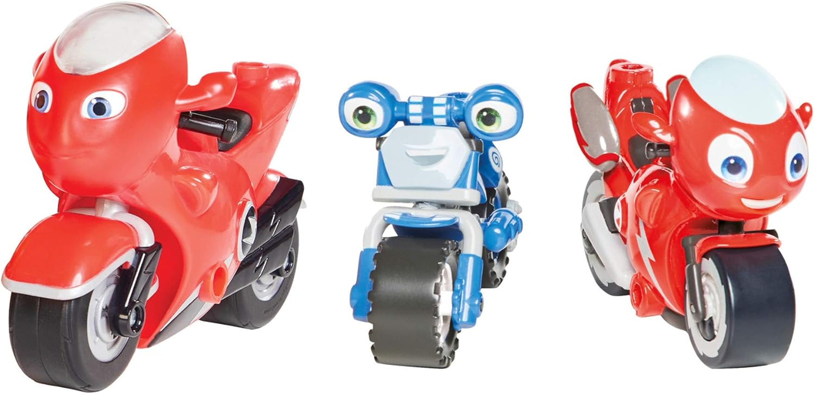 Ricky Zoom Hank & the Bike Buddies Motorcycle Toys (Set of 3), Multi image number 2