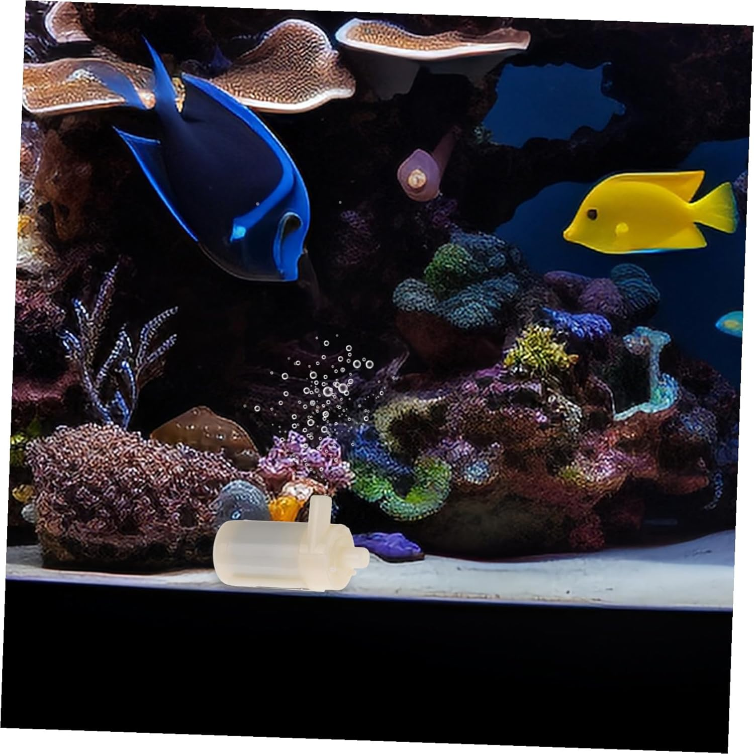 CLISPEED Mini Submersible Water Pump USB Powered Quiet Low Voltage Plastic Fountain Pump for Aquariums Fish Tanks Ponds Hydroponic Systems with Dual-Use Cable image number 6