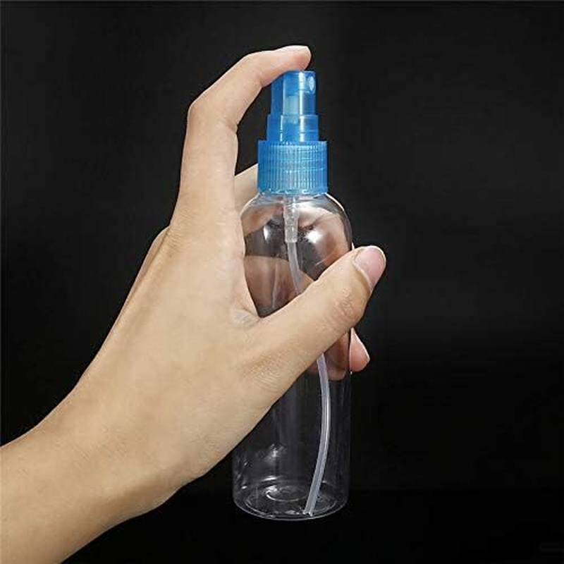100Ml Fine Mist Plastic PET Spray Bottle Travel Cosmetic Bottles Makeup Liquid Alcohol Container Refillable Perfume Atomizer, (Color : Blue) image number 1