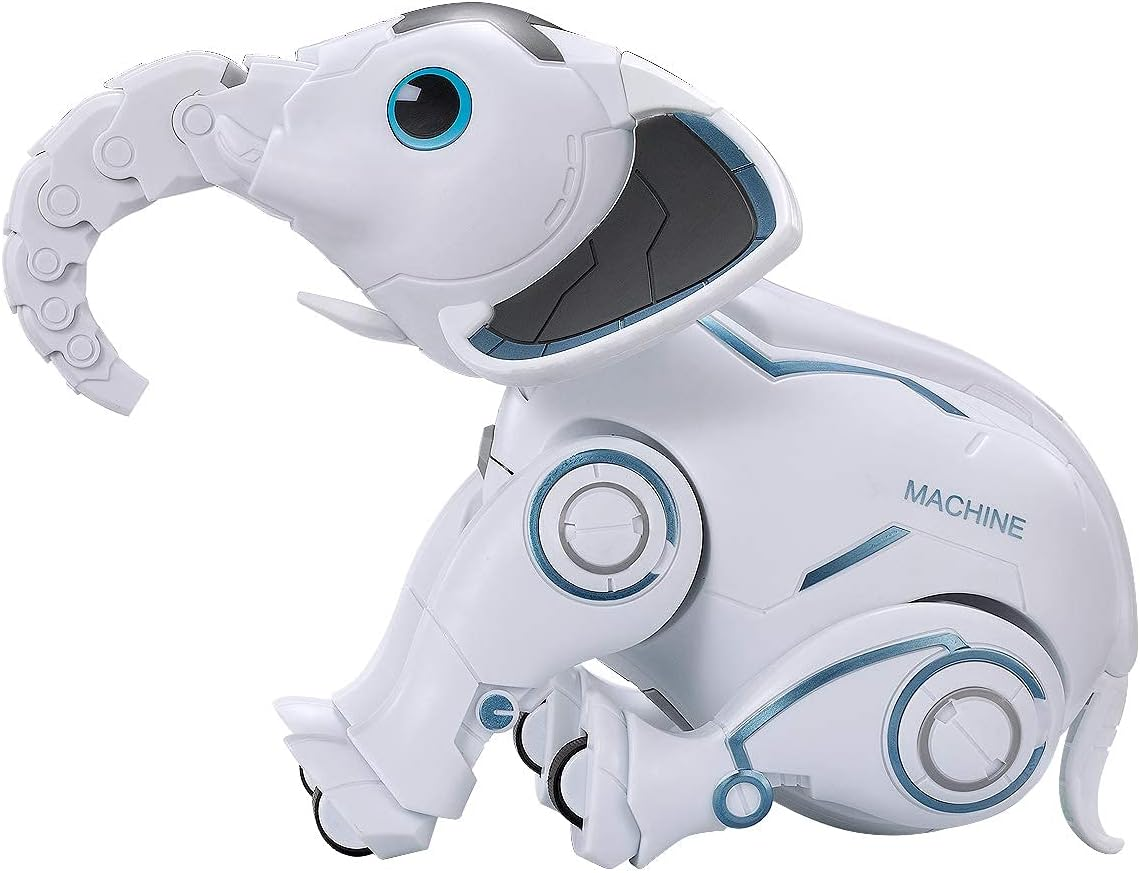 Mostop Robot Toys Remote Control Robotic Elephant RC Programming Interactive Robot Voice Control Intelligent Electronic Toys Walking Dancing for Boys Girls Age 6, 7, 8, 9, 10 and up Year Old image number 1