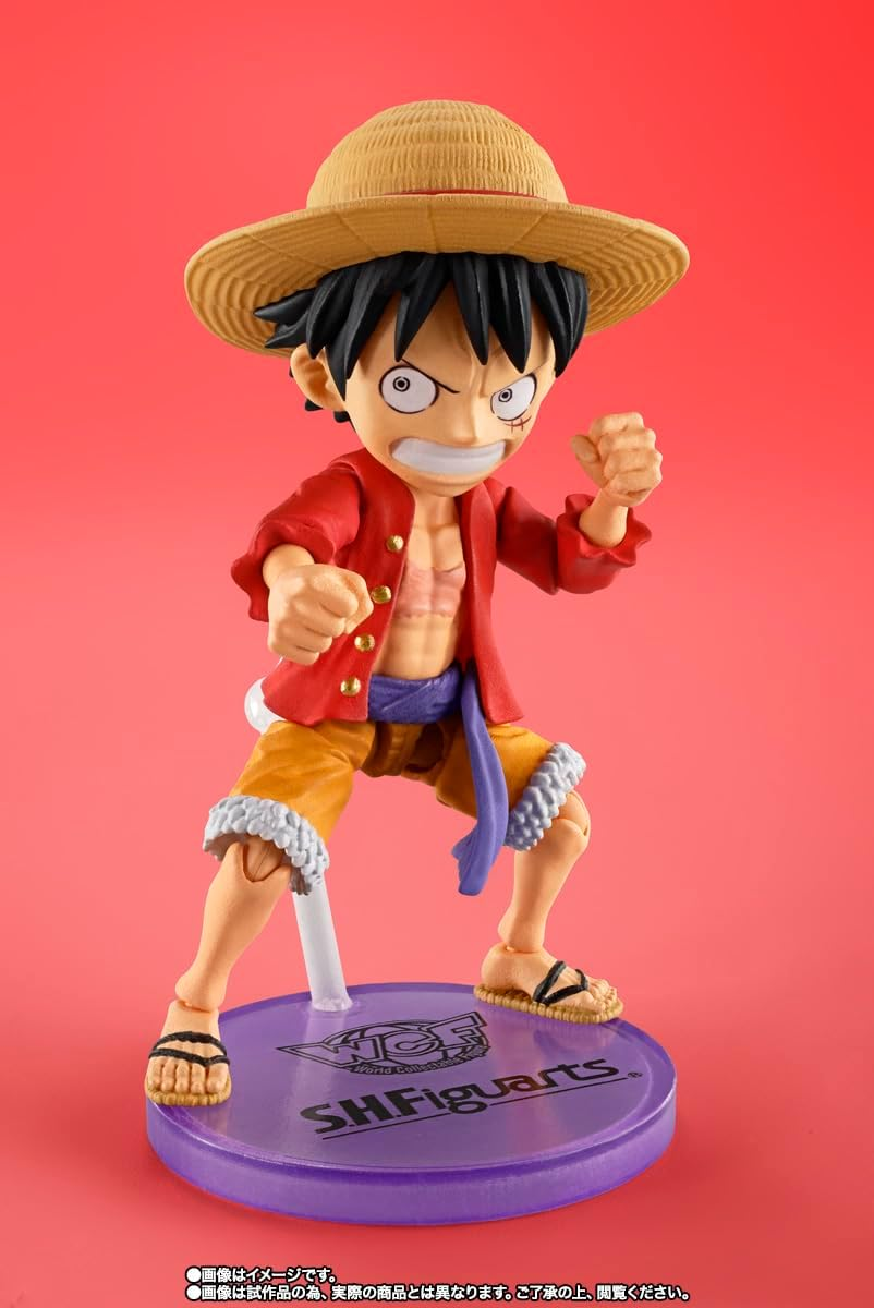 Tamashii Nations World Collectable Figure X S.H. Figuarts - Monkey D. Luffy image number 2