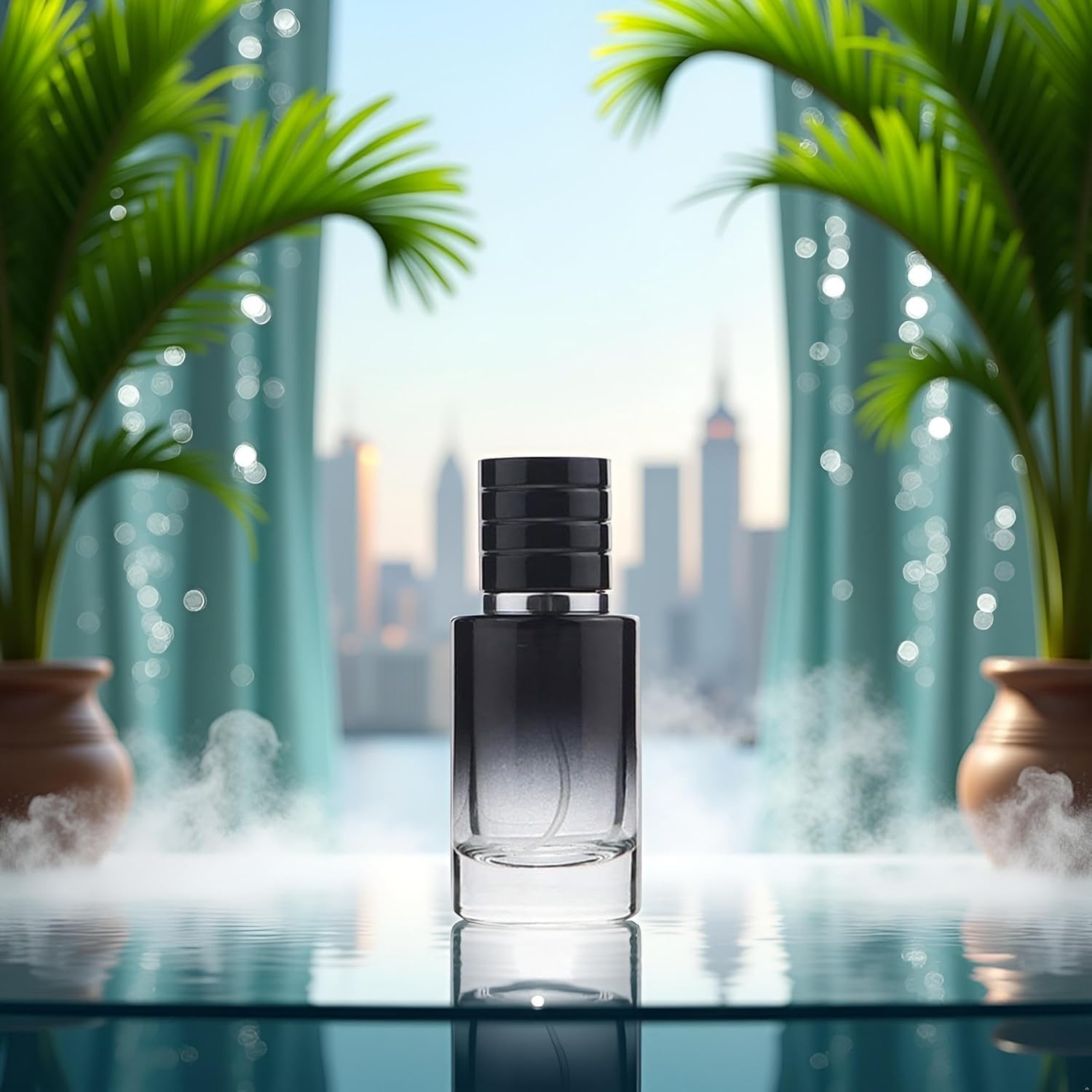 Pchnfei Black 30Ml Perfume Atomizer Portable High-Grade Glass Spray Refillable Small Bottle Travel Cosmetics Outdoor Dispensing Mini Spray Bottle,Refillables Cosmetic Refillable Containers image number 6