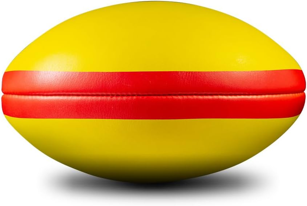 Sherrin Precision Leather Replica Football, Yellow, Size 4 image number 3