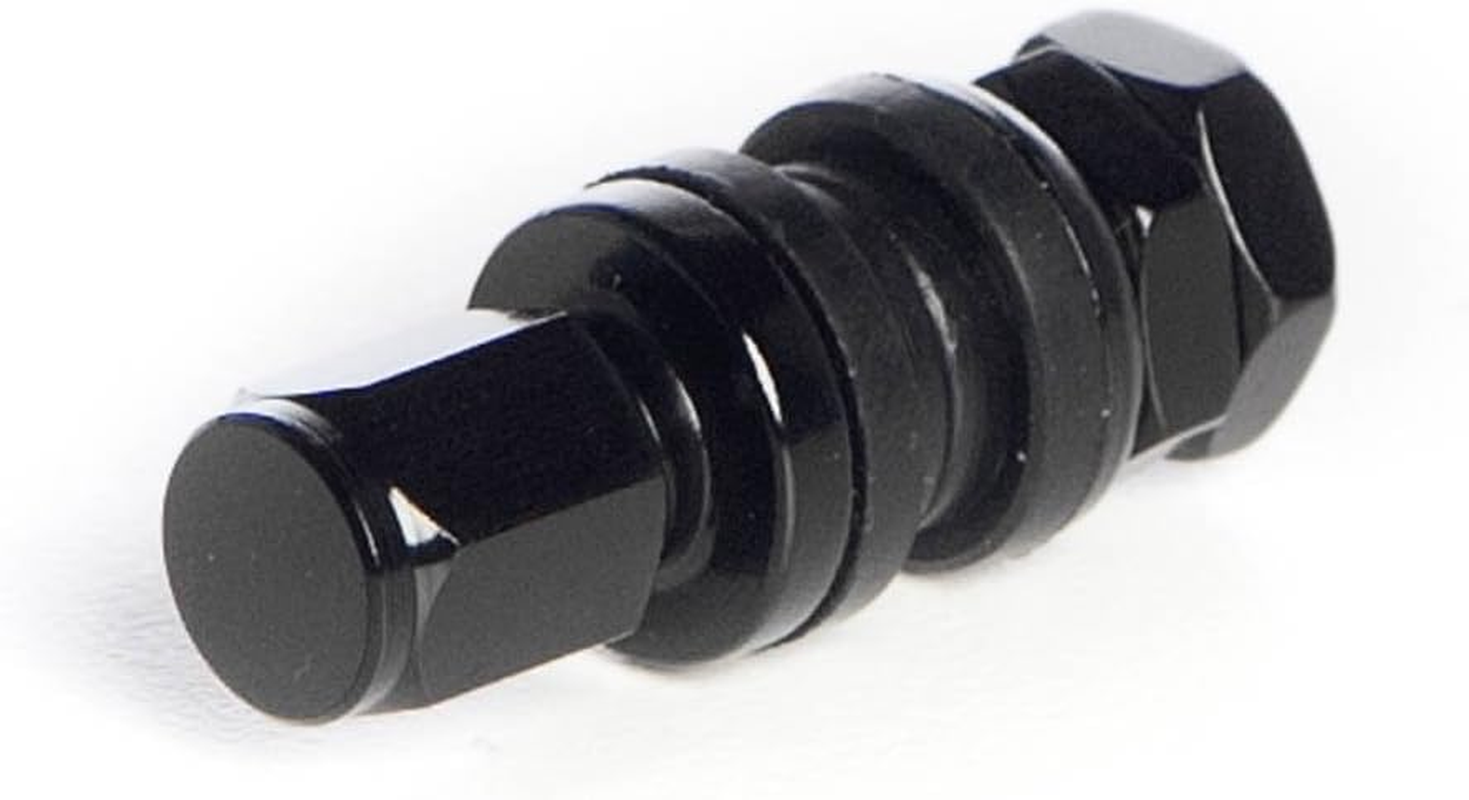 Circuit Performance VS33 Shorty Black Bolt-In Valve Stems (Set of 4) image number 6