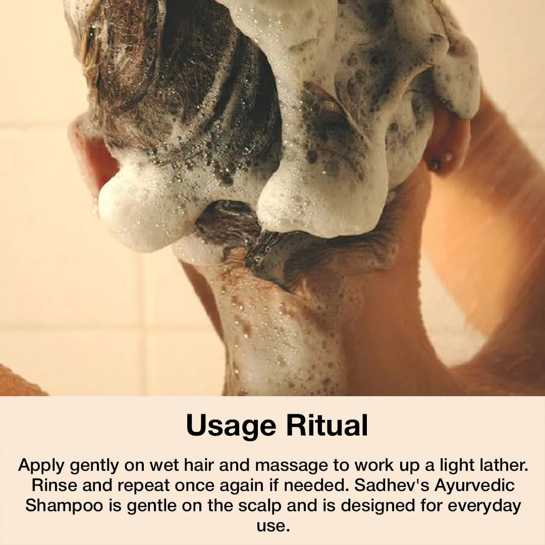 Sadhev - Ayurvedic Shampoo - Coconut & Hibiscus 75Ml image number 4